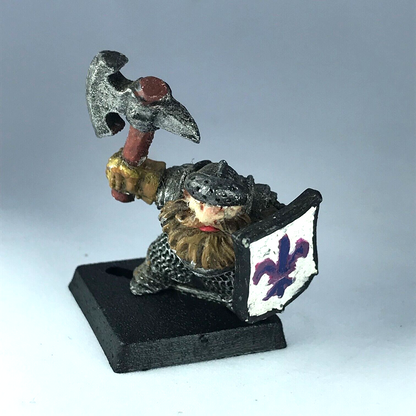 Classic Dwarf Armoured Warrior - Warhammer Citadel Marauder Fantasy X10896