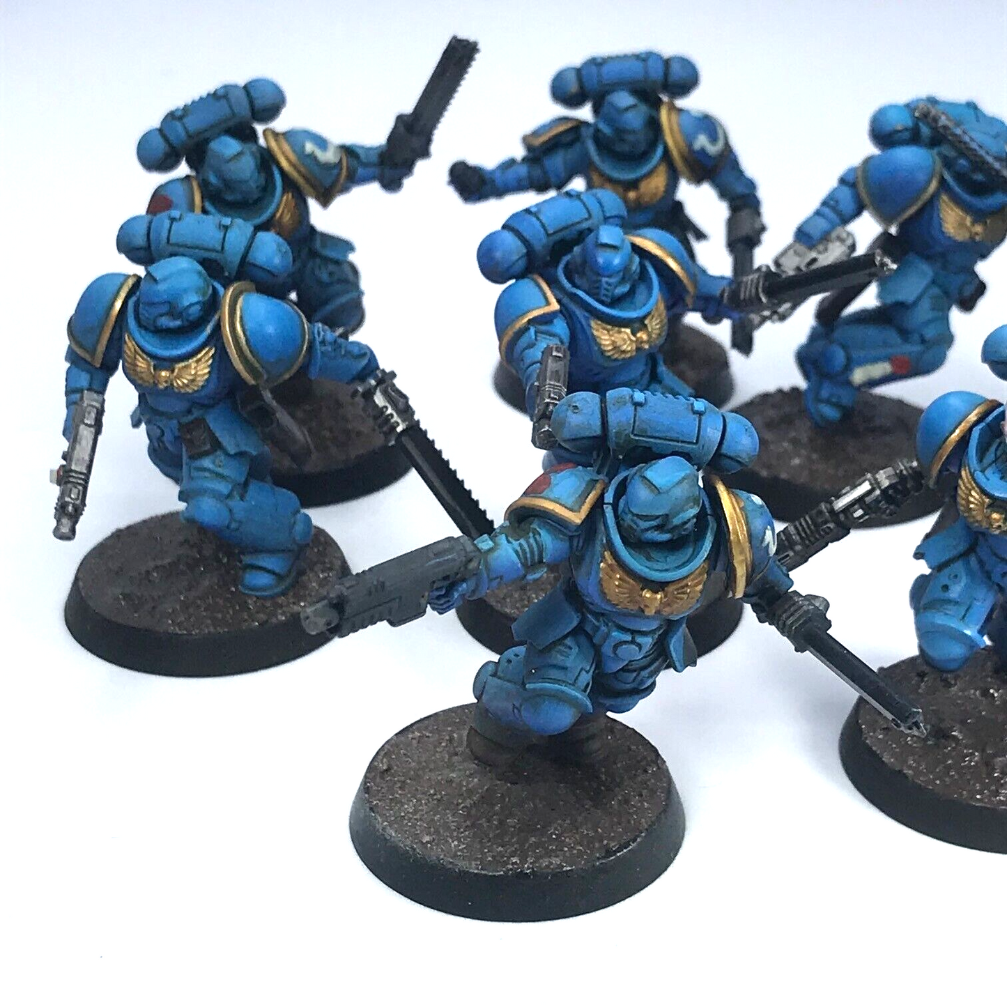 Primaris Assault Intercessors Space Marine - Painted - Warhammer 40K C3270