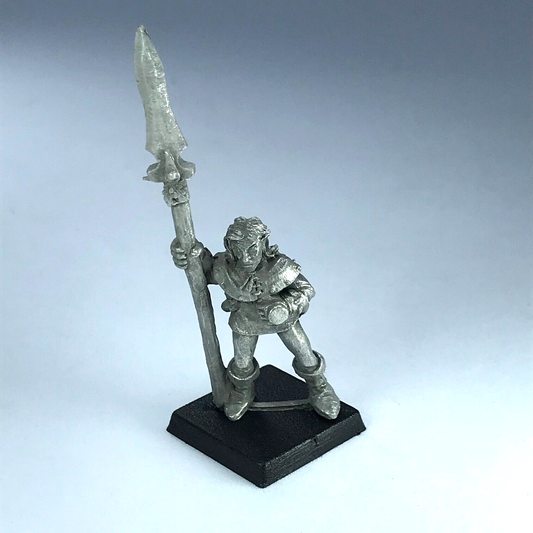 Wood Elves Glade Guard Spearman Citadel Dated 1995 Warhammer Fantasy X12766