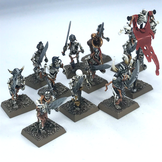 Undead Skeleton Warrior Regiment Vampire Counts - Warhammer Fantasy C2028