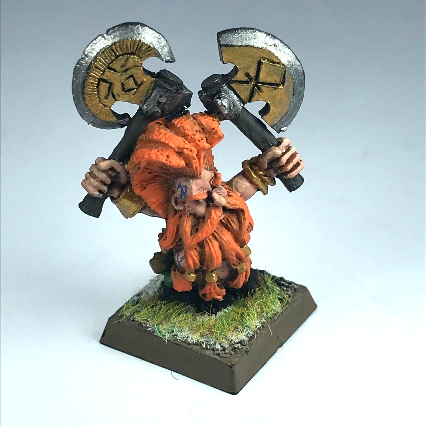 Metal Classic Dwarf Troll Slayer Warrior Painted - Warhammer Fantasy X10462