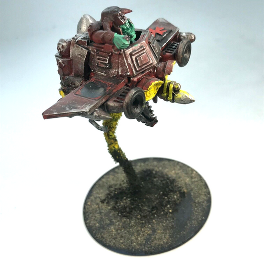 Custom Space Ork Grot Goblin Aircraft Jet Plane - Painted - Warhammer 40K C1920