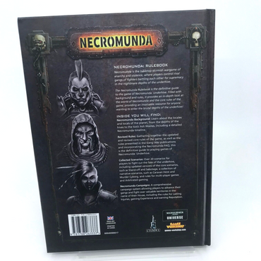 Necromunda Rulebook Hardcover - Warhammer Games Workshop M847