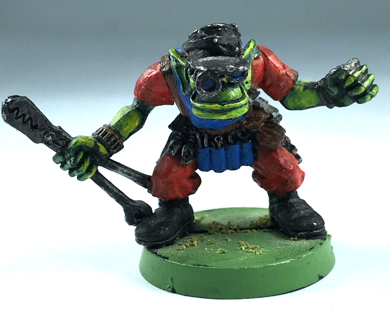 Classic Metal Space Ork Mech Boy Rogue Trader - Painted - Warhammer 40K X2595