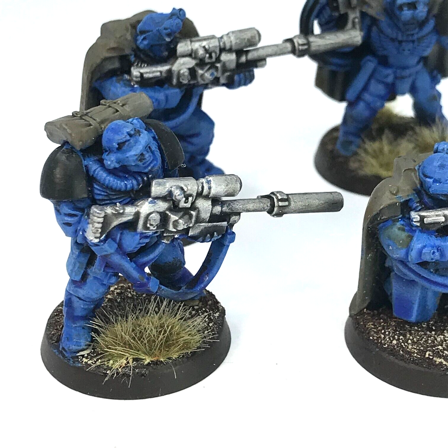 Space Marine Scout Snipers - Part Painted - Warhammer 40K C2652