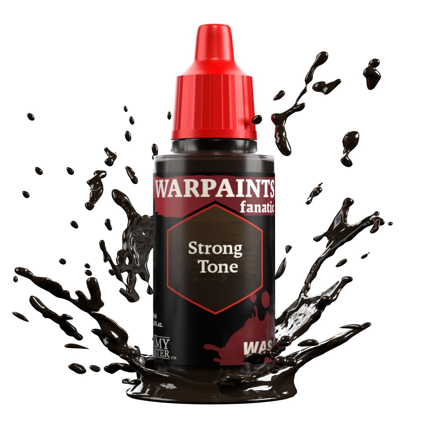 Strong Tone Paint - Warpaints Fanatic Wash 18ml - The Army Painter