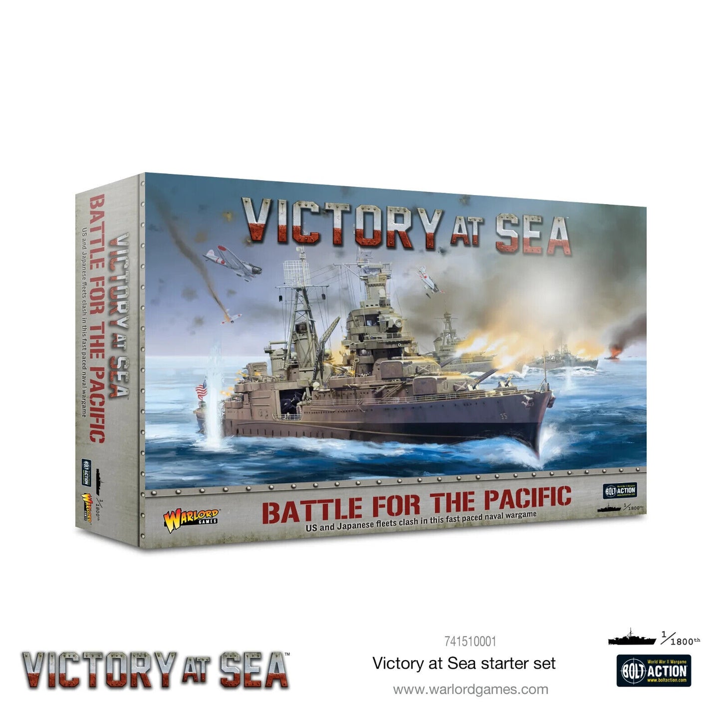 Battle For The Pacific Starter Set - Warlord Games Victory At Sea Miniatures