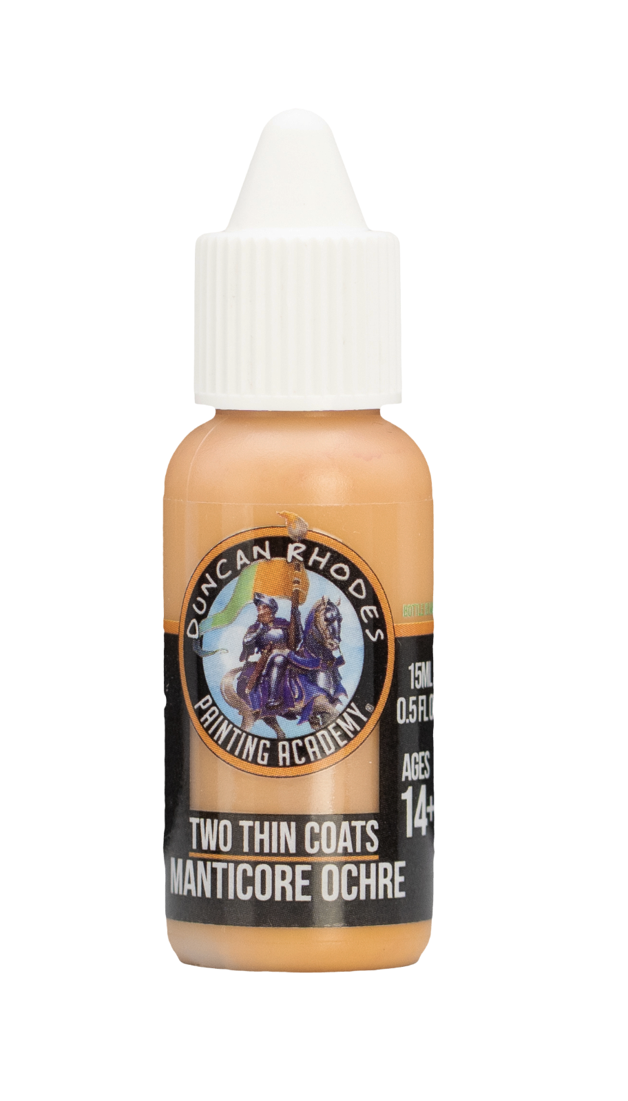 Manticore Ochre Two Thin Coats Paints Duncan Rhodes Painting Academy - 15ml