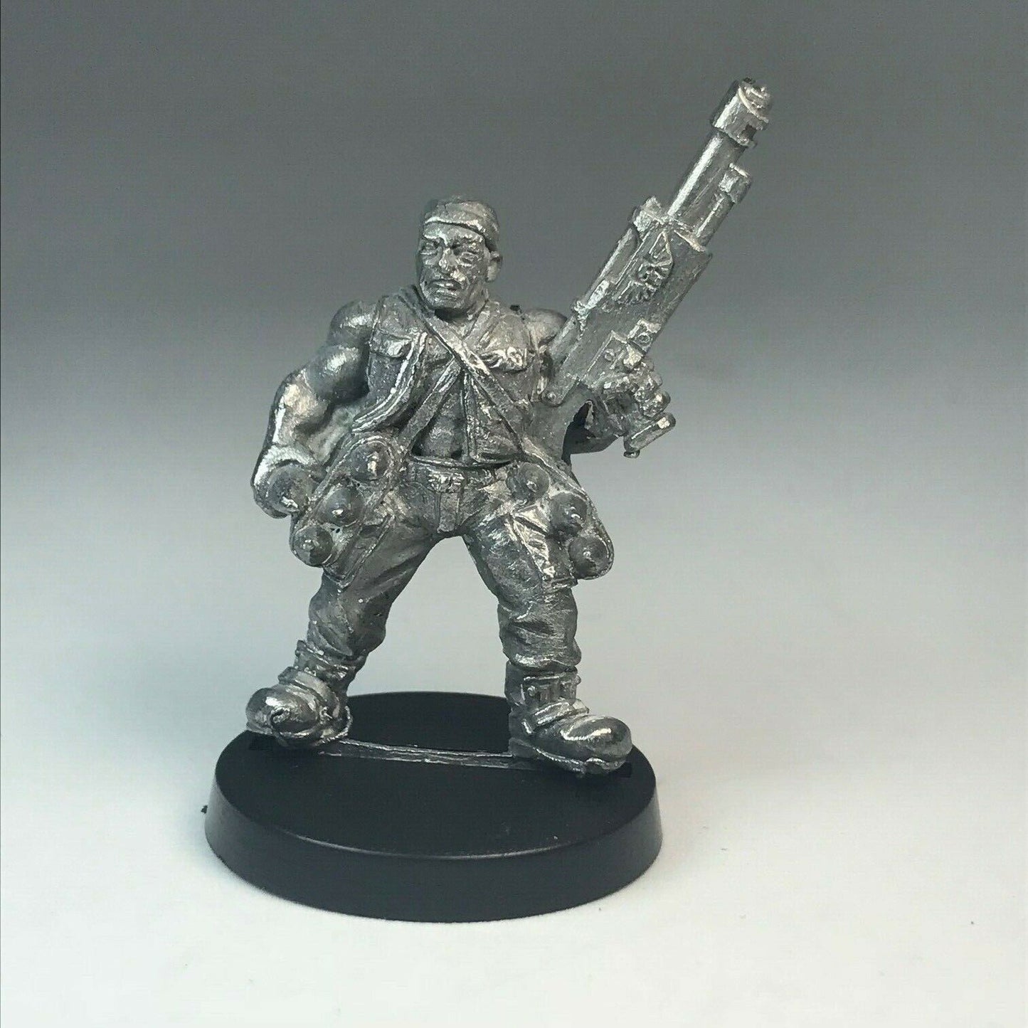 Metal Catachan Rocket Launcher Loader Imperial Guard - Warhammer 40K X6016