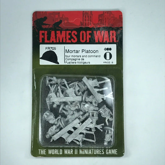 French Mortar Platoon Blister WW2 - Flames of War C814