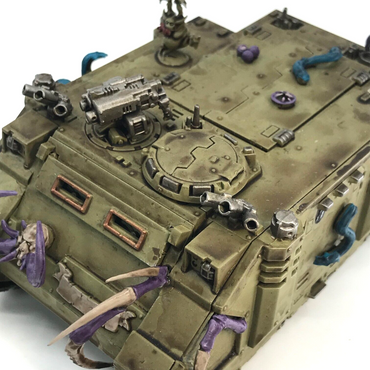 Death Guard Rhino APC Chaos Space Marines - Painted - Warhammer 40K