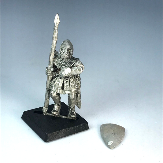 Bretonnia Men At Arms Spearman - Warhammer Fantasy Classic Metal GW X5636