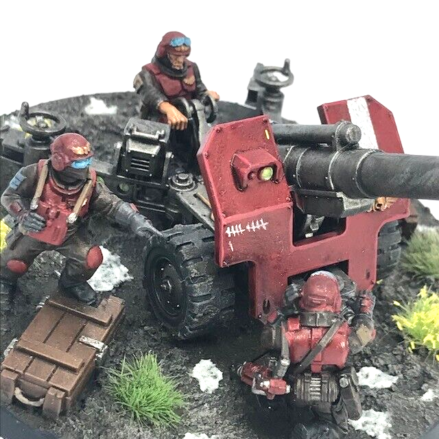 Bombast Field Gun Astra Militarum - Warhammer 40K Games Workshop Painted