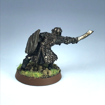 Mordor Orc Warrior LOTR - Warhammer / Lord of the Rings Painted Metal X12055