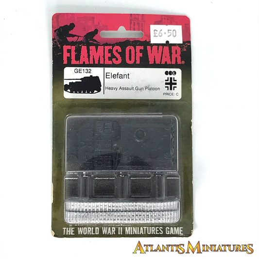 WW2 German Axis Elefant Heavy Tank - Blister - Flames of War C1598