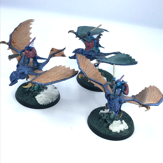 Seraphon Lizardmen Ripperdactyl Riders Painted - Warhammer Age of Sigmar BOX162