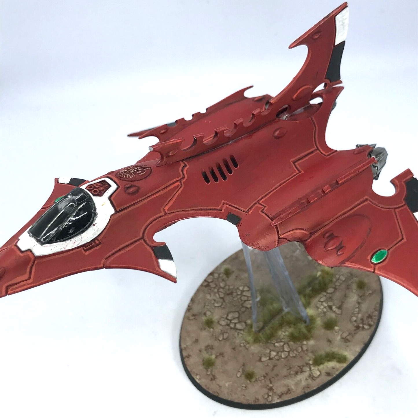 Aeldari Hemlock Wraithfighter Aircraft 1 Eldar - Painted - Warhammer 40K GW