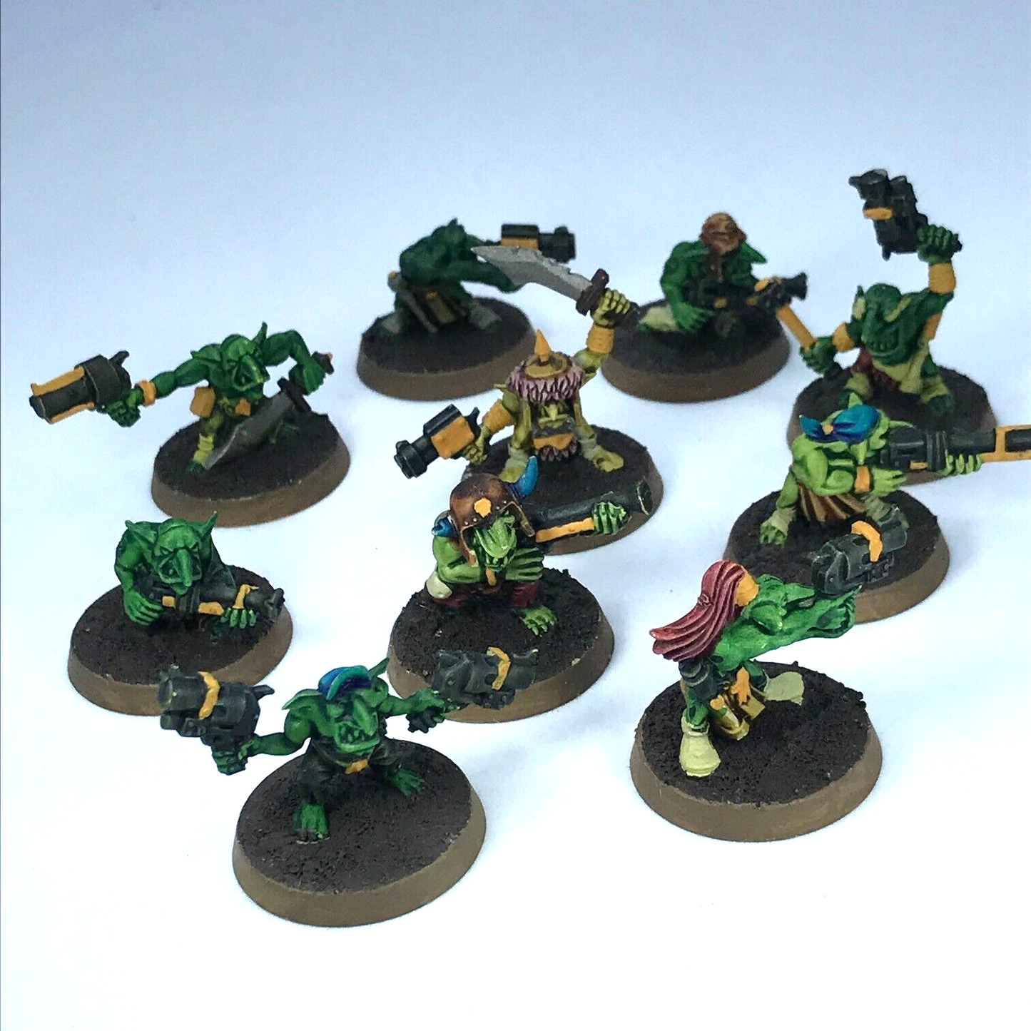 Ork Gretchin Mob Squad Space Orks - Painted - Warhammer 40K Games Workshop C3434