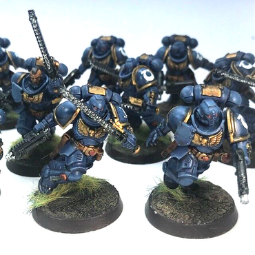 Space Marine Assault Intercessors Squad - Painted - Warhammer 40K C4053