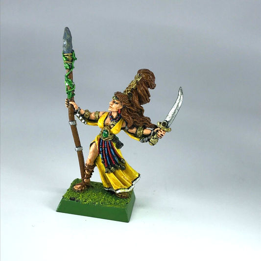 Wood Elf Hero Elves Female Mage Loremaster Warhammer Fantasy Classic Metal X2619