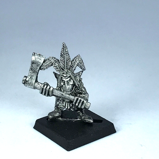 Forest Goblin with Axe Dated 1991 Classic Metal Citadel Warhammer Fantasy X13162