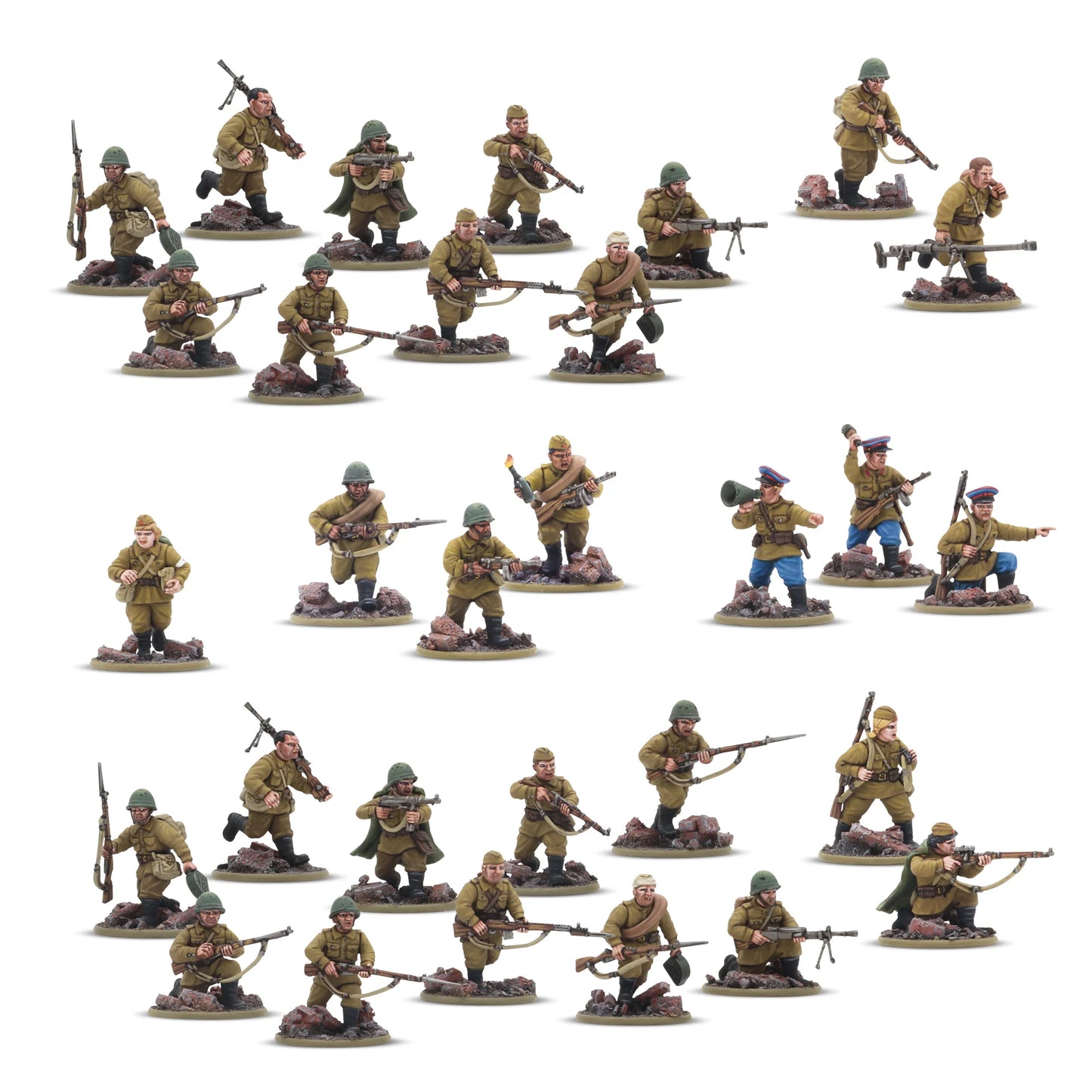 Pre-order: Soviet Army Infantry Platoon - Third Edition - Warlord Games