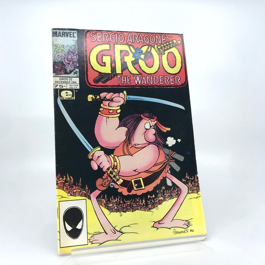 Sergio Aragones Groo the Wanderer Issue 22 - Vintage Comic D395