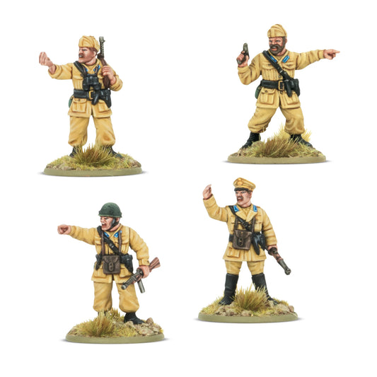 Pre-order: Italian Paracadutisti platoon commanders - Bolt Action - Warlord Games - Brand New