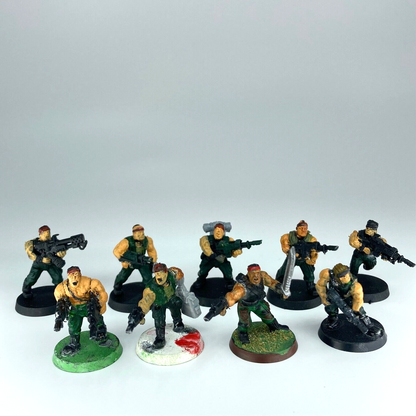 Catachan Infantry Squad Imperial Guard - Varying Condition - Warhammer 40K C4933