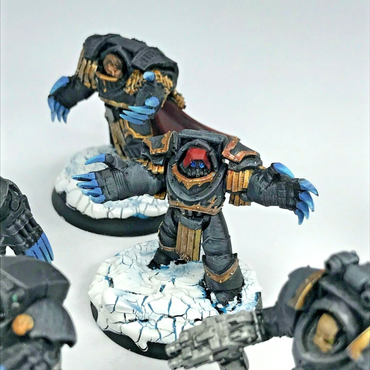 Night Lord Chaos Space Marine Terminators - Painted - Warhammer 40K C2465