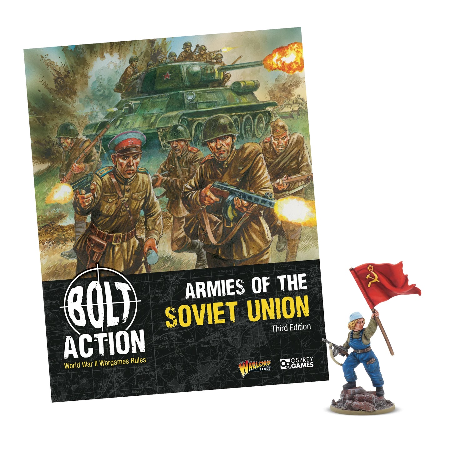 Pre-order: Armies of the Soviet Union: Third Edition with Olga Kovalyova Special Miniature - Warlord Games