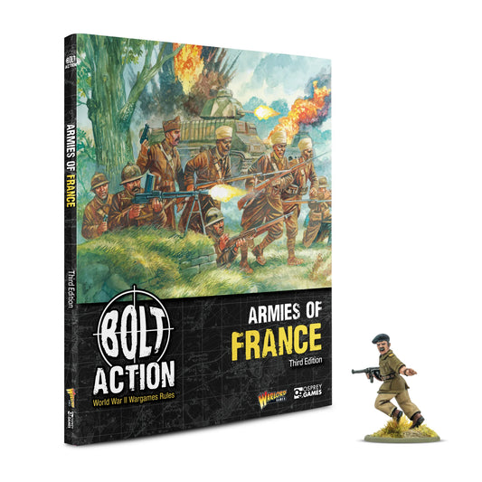 Pre-order: Armies of France Rulebook - Bolt Action - Warlord Games - Brand New