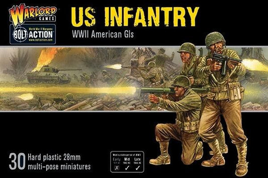 US Infantry American GI's - Warlord Games Bolt Action Miniatures