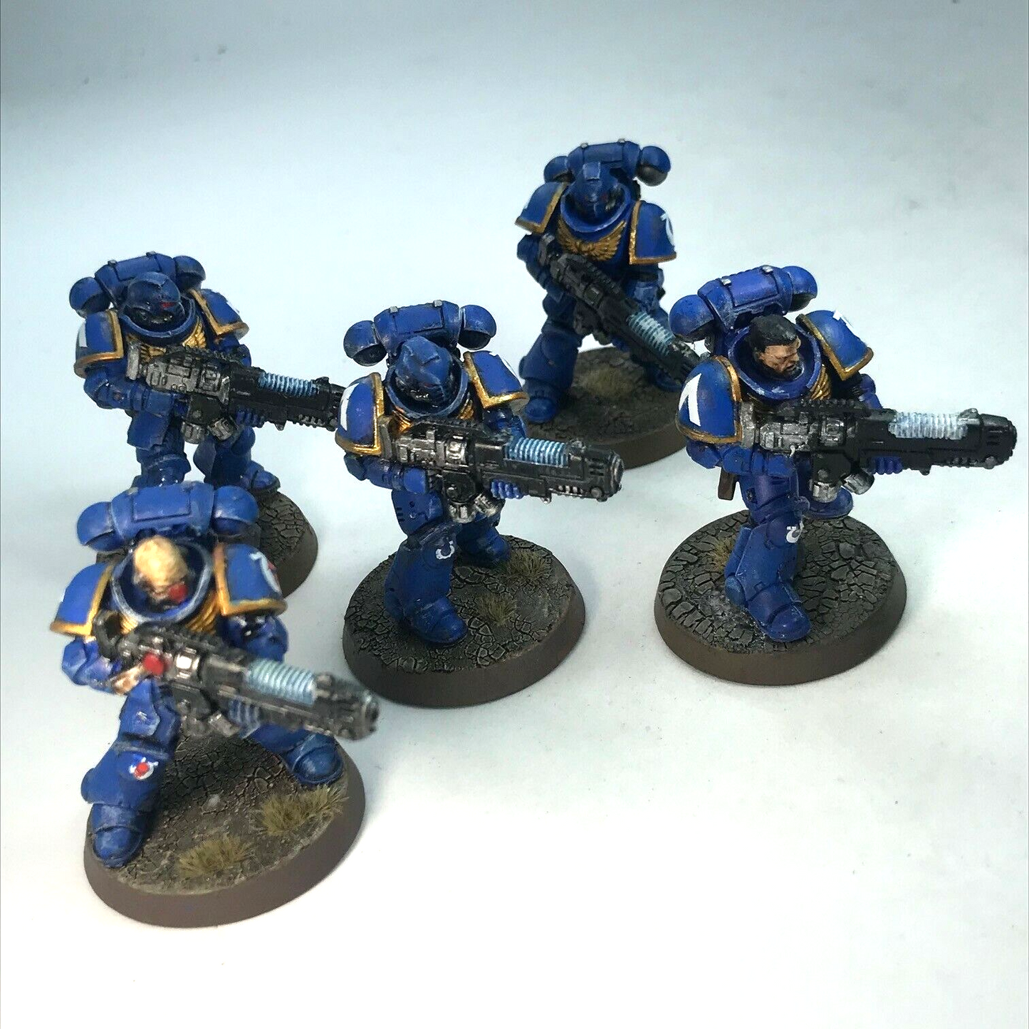 Space Marine Primaris Hellblasters - Painted - Warhammer 40K C2290