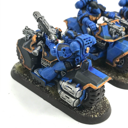 Space Marines Bike Squad - Painted - Warhammer 40K C2705