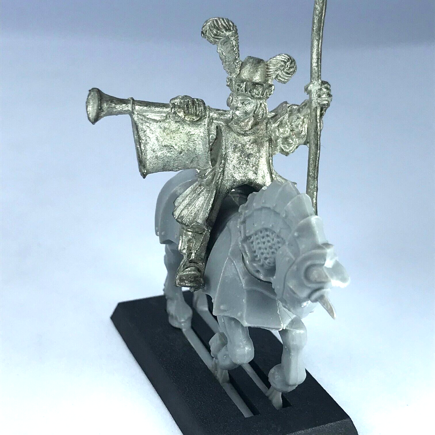 Mounted Musician Trumpeter Cavalry The Empire Metal Warhammer Fantasy GW X5373