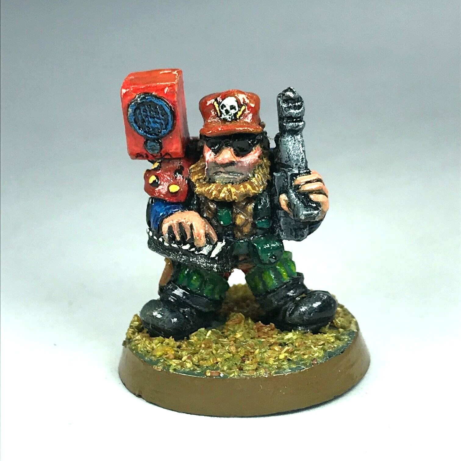 Classic metal space dwarf squat - painted - warhammer 40k x6560