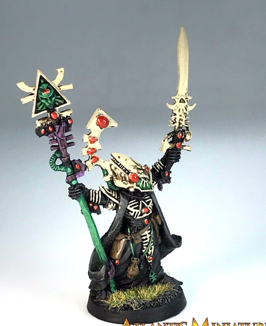 Eldar Farseer Aeldari - Warhammer 40K Painted Finecast Games Workshop X2813