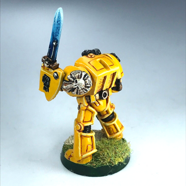 Metal Imperial Fist Terminator Space Marines - Painted - Warhammer 40K X1388