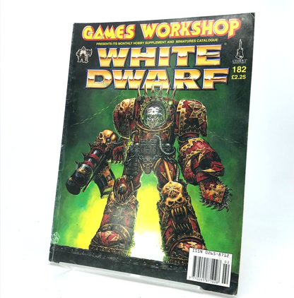 White Dwarf 182 Magazine Games Workshop Warhammer Fantasy 40,000 40K M606