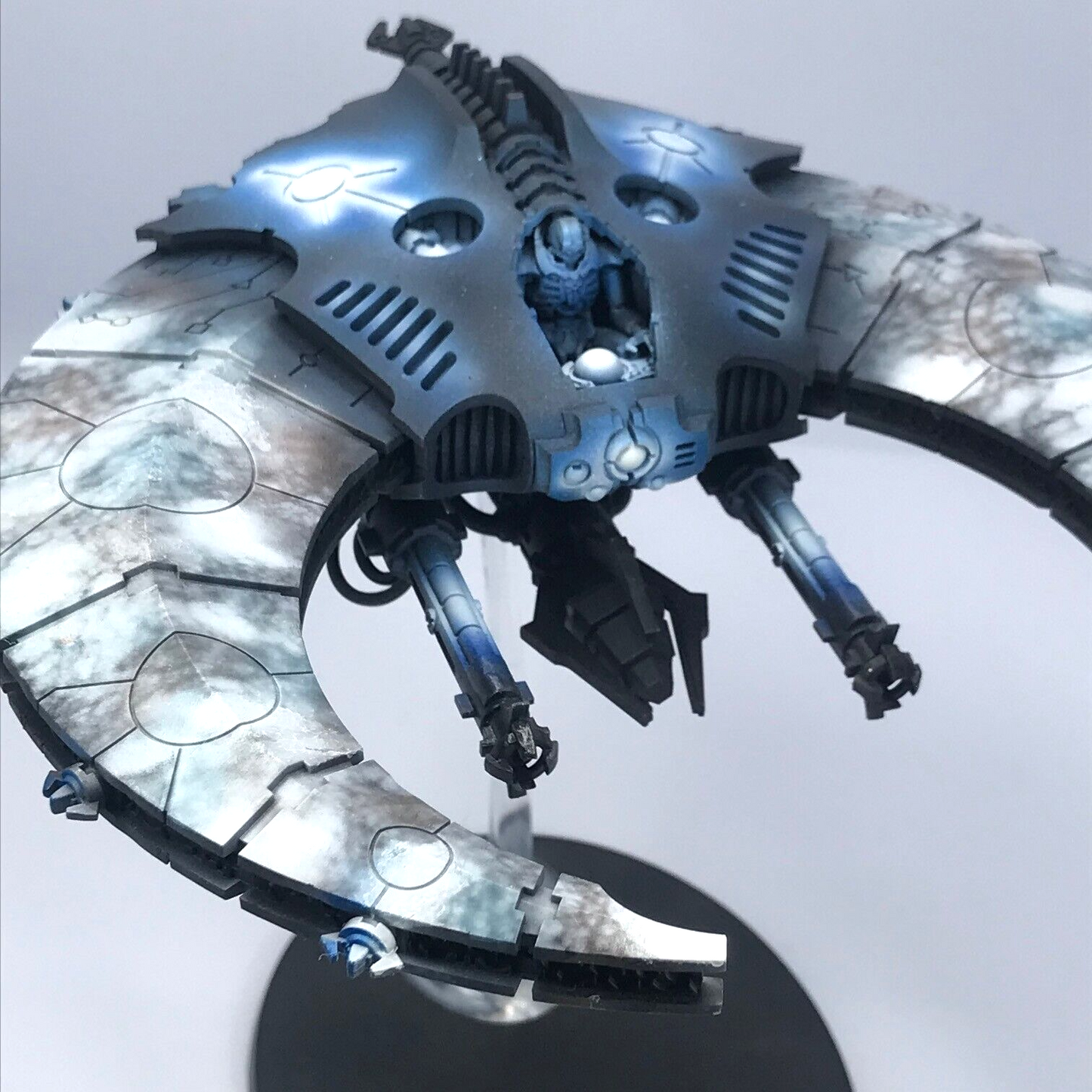 Night Scythe Aerial Fighter Necrons - Painted - Warhammer 40K Games Workshop