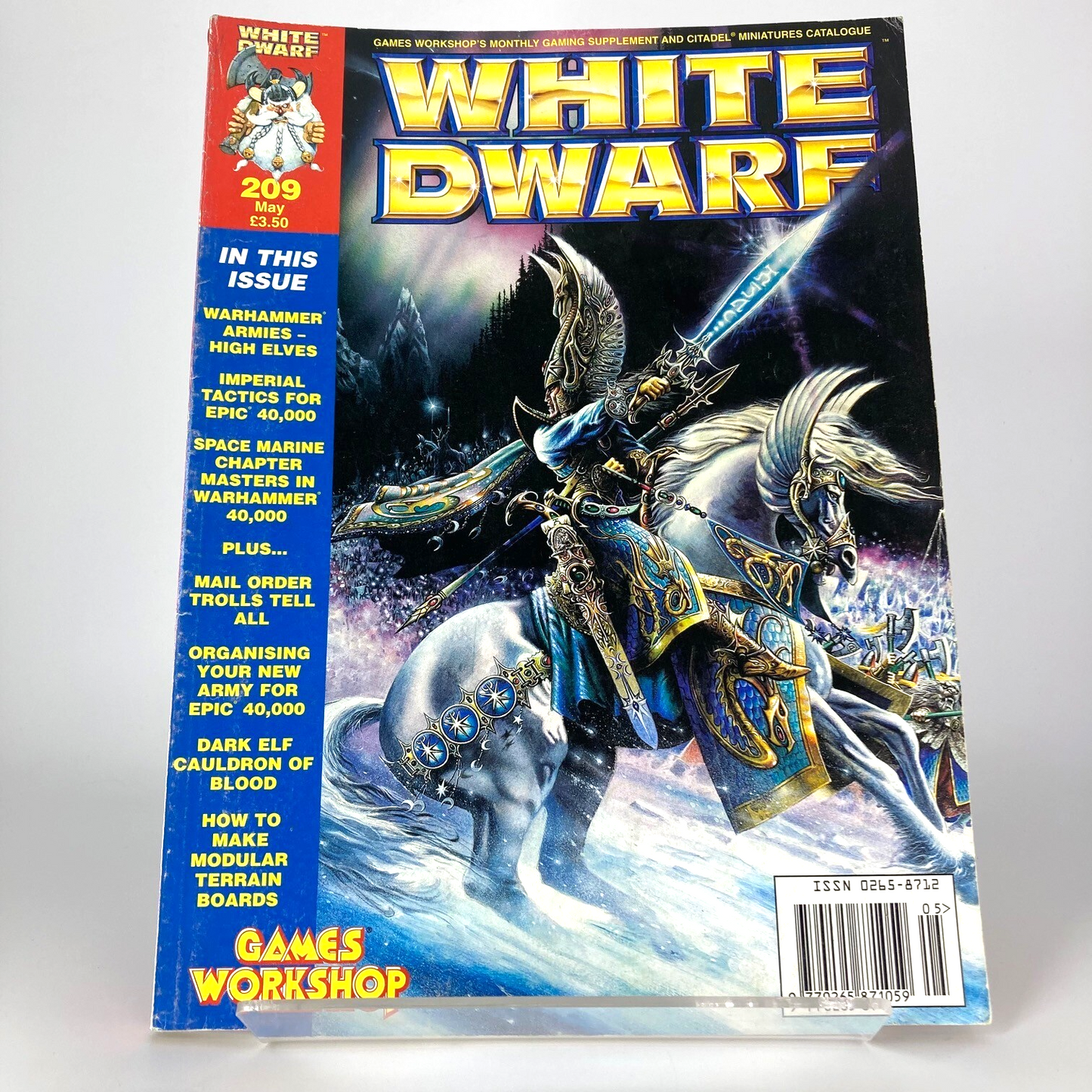 White Dwarf 209 Magazine Games Workshop Warhammer Fantasy 40,000 40K M1552