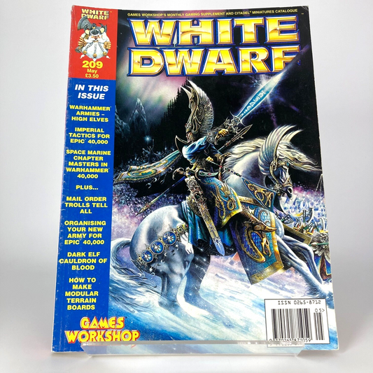 White Dwarf 209 Magazine Games Workshop Warhammer Fantasy 40,000 40K M1552