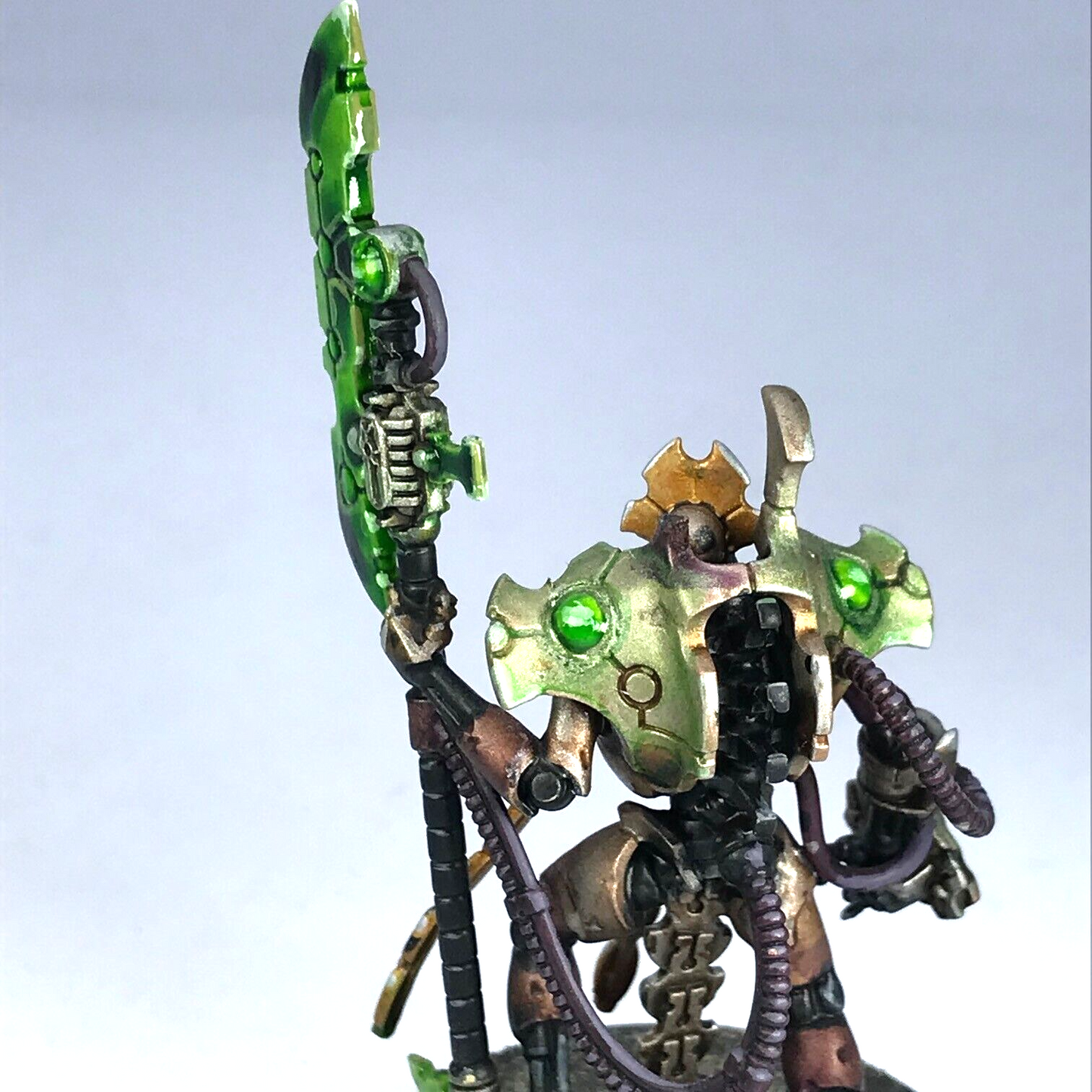 Necron Overlord With Tachyon Arrow Necrons - Painted - Warhammer 40K C2743