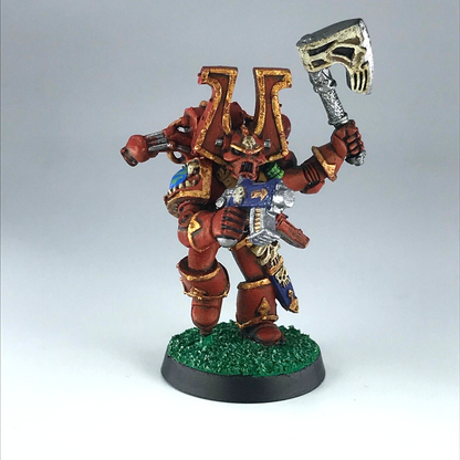 Khorne Beserker Champion Chaos Space Marines Warhammer 40K Painted Metal X13276