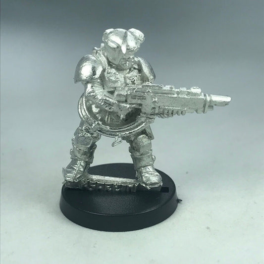 Metal Imperial Guard Kasrkin Stormtrooper Rifleman - Warhammer 40K X1976