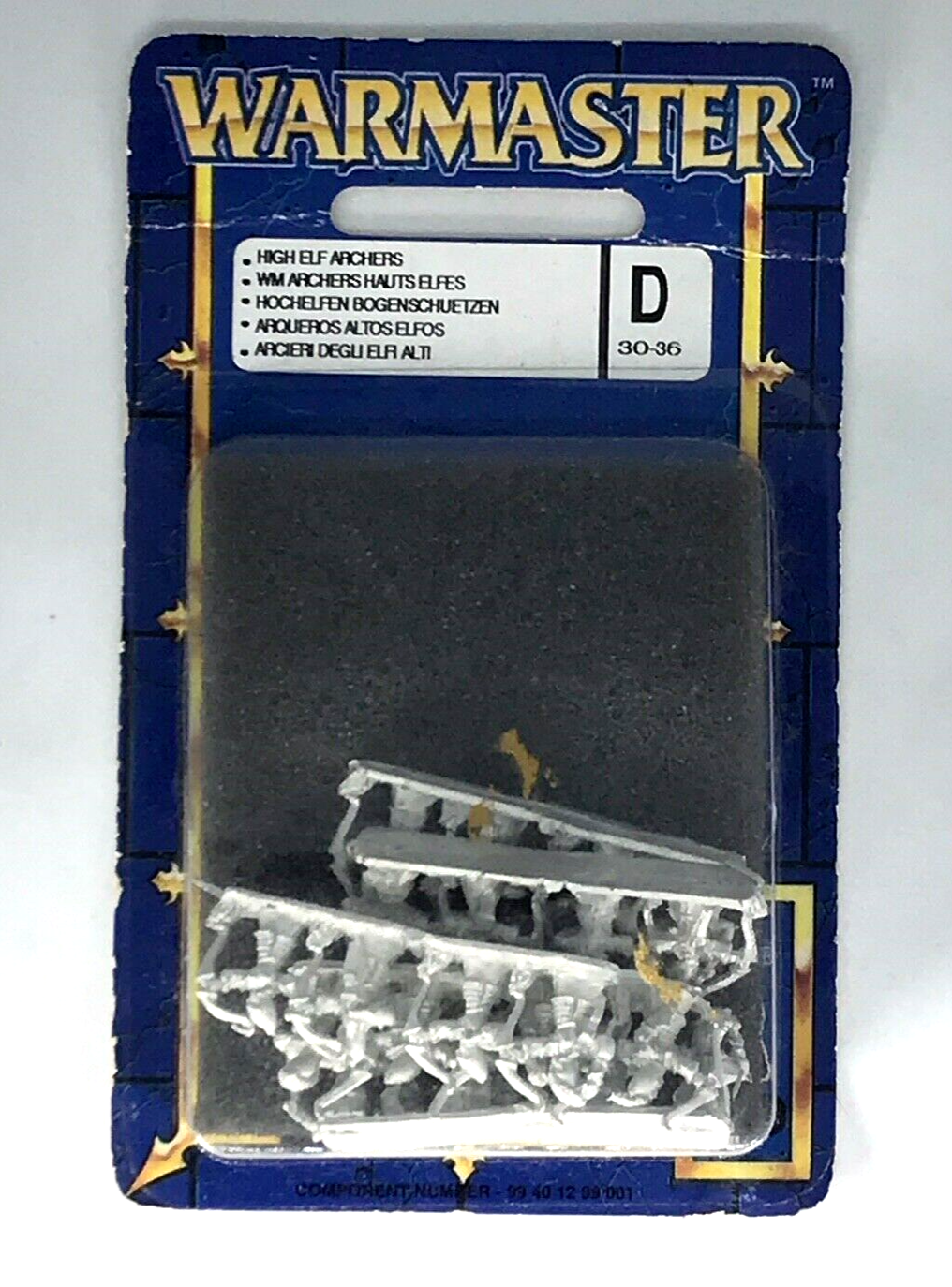 Classic High Elves Elf Archers Blister - OOP - Warmaster Warhammer C1016