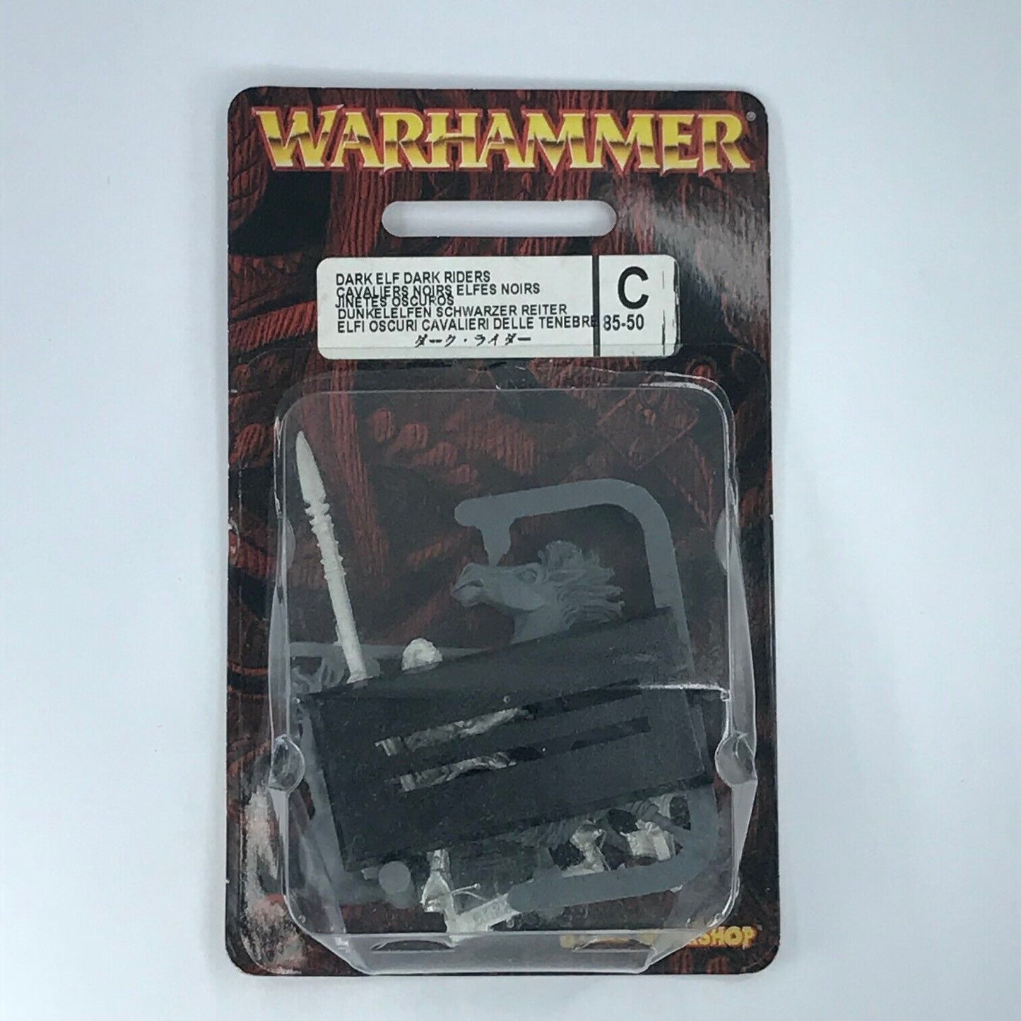 Metal Dark Elf Elves Dark Rider Blister - Warhammer Fantasy C130