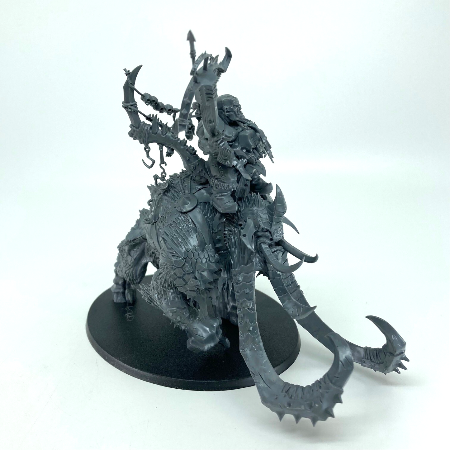 Huskard on Thundertusk Ogor Mawtribes - Warhammer Age of Sigmar