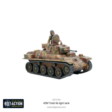 Hungarian 42M Toldi Iia Light Tank - Warlord Games Bolt Action Miniatures